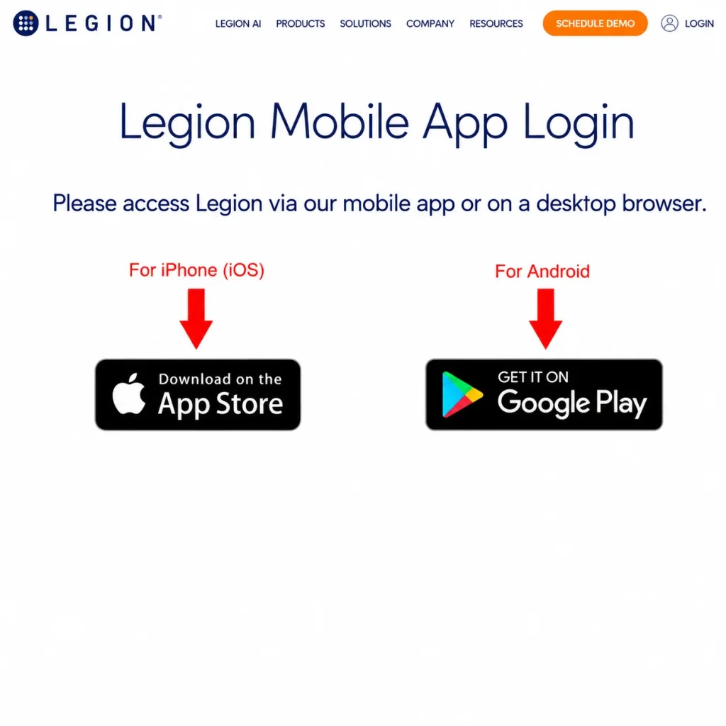 Download the Legion App